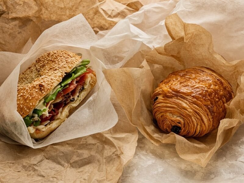 Custom kraft, wax, parchment and greaseproof food papers